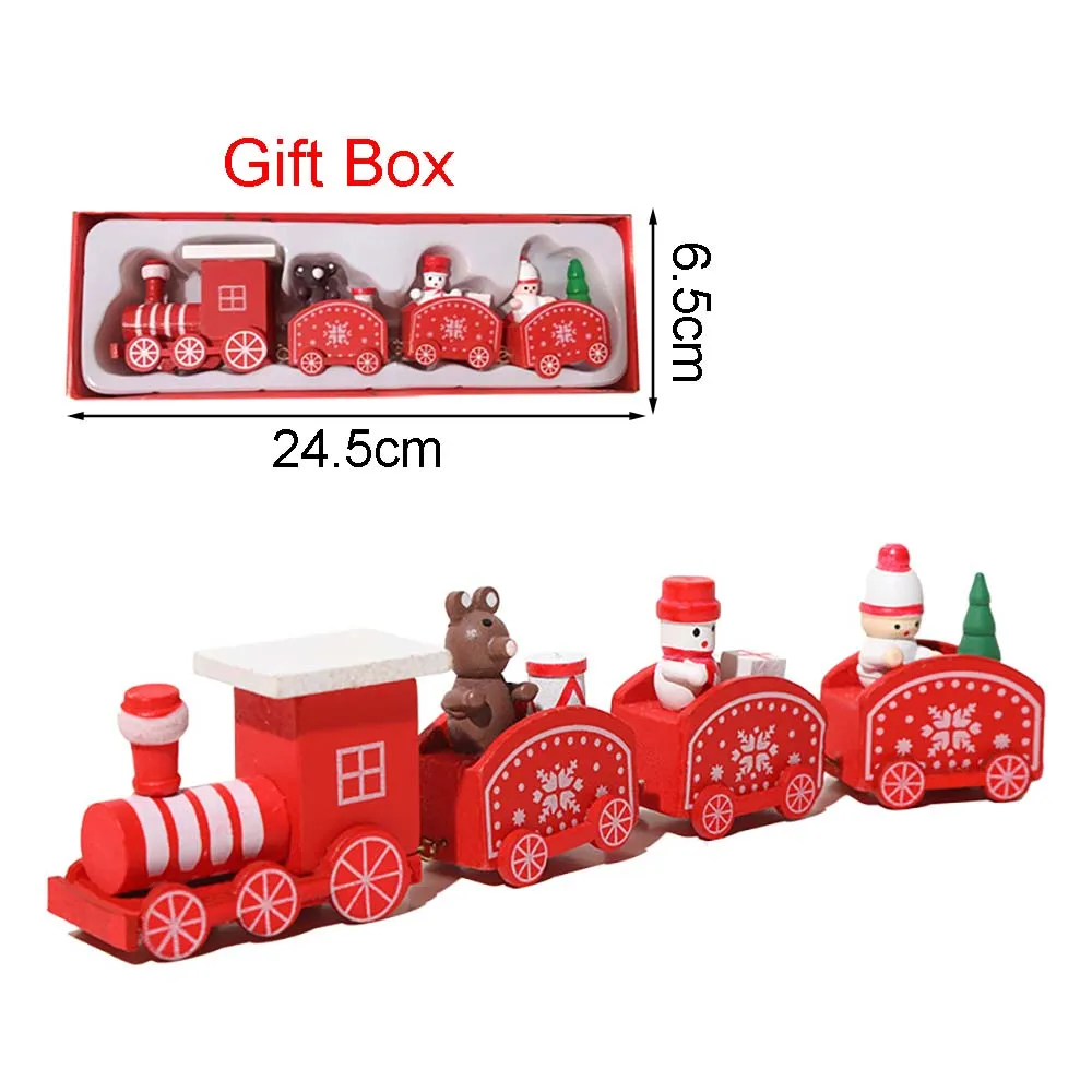 Wooden Christmas Train - Image 2