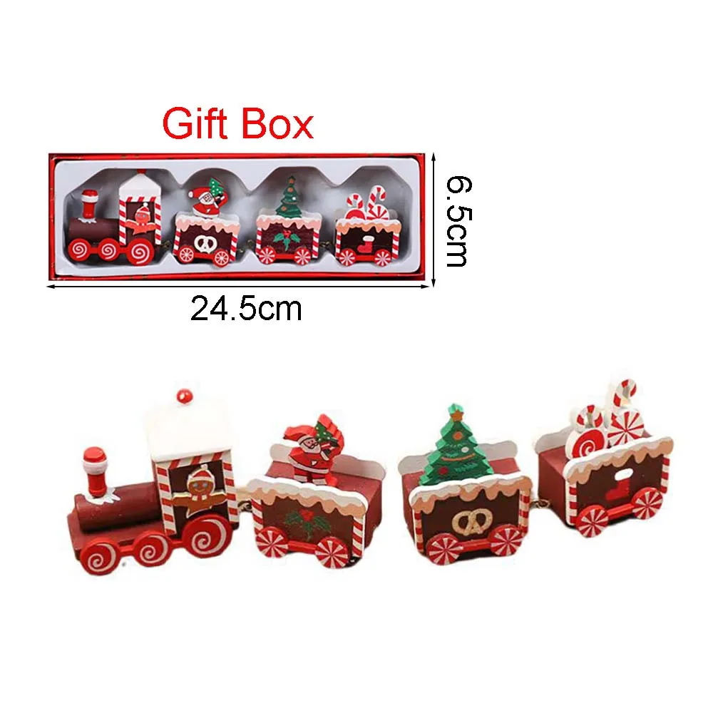 Wooden Christmas Train - Image 6