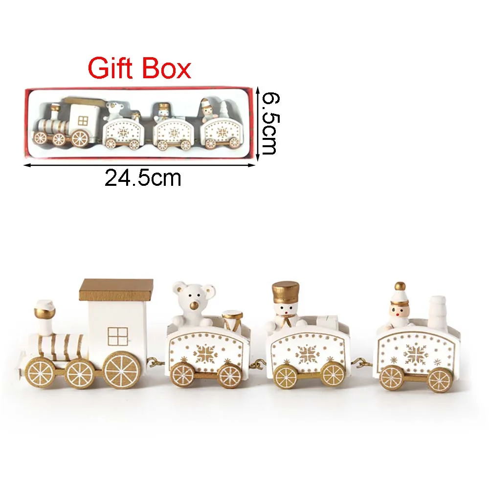 Wooden Christmas Train - Image 4